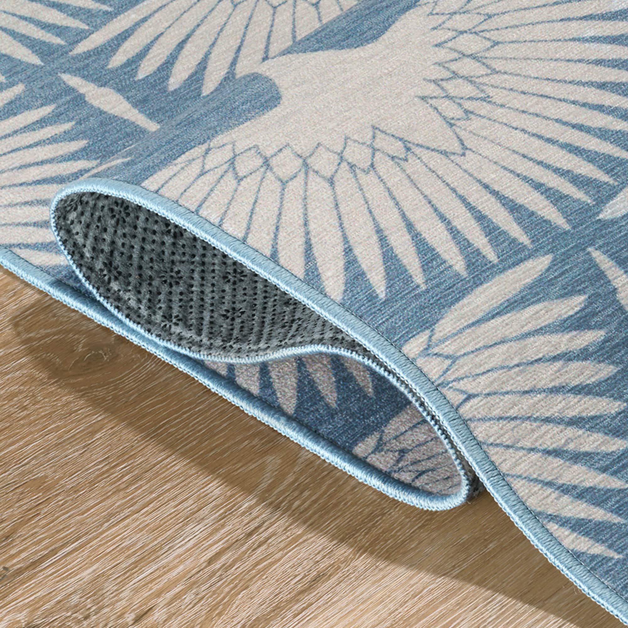 My Magic Carpet Flock Washable Rug